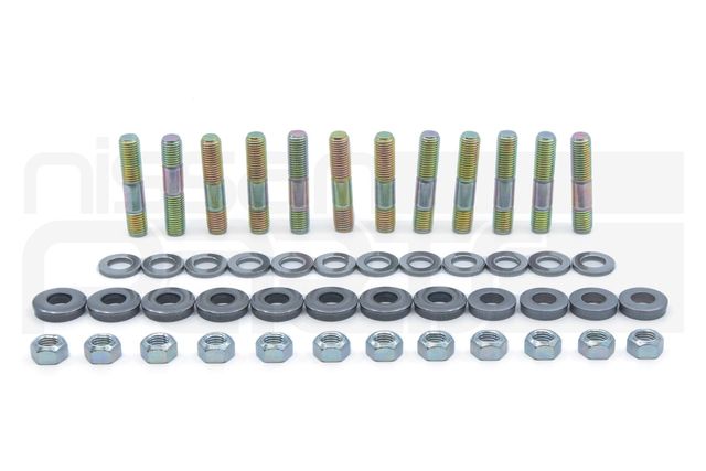 RB2025EXMHDW - : EXHAUST MANIFOLD TO CYLINDER HEAD HARDWARE KIT (RB20DET RB25DET) for Nissan Image