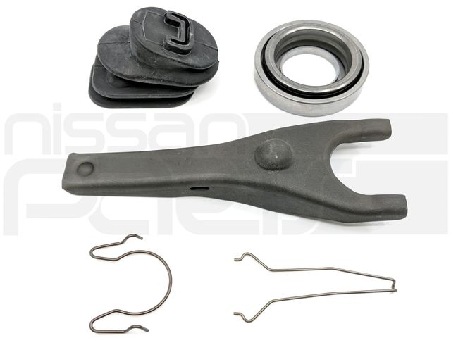 SR20TRANS - : S13 S14 SR20DET TRANSMISSION FORK REFRESH KIT w/ Throwout Bearing GENUINE OEM NISSAN for Nissan Image