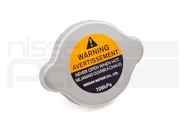 21430D995A - : COOLANT RESERVOIR / BOTTLE CAP (D40 D41 R51 N50) for Nissan: Frontier, Pathfinder, Xterra Image