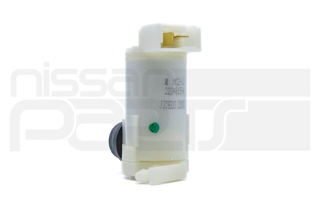 2892050Y00 - : FRONT WINDSHIELD WASHER PUMP (S13 S14 B13 B14 D21) for Nissan: 200SX, 240SX, NX, Pickup, Sentra, Versa Image