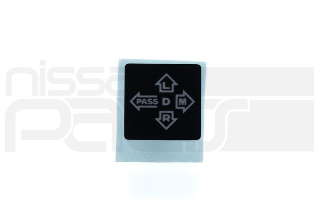 48477H7400 - : TURN SIGNAL CAUTION LABEL (JDM) (S13 R31 R32 +more) for Nissan: GT-R Image