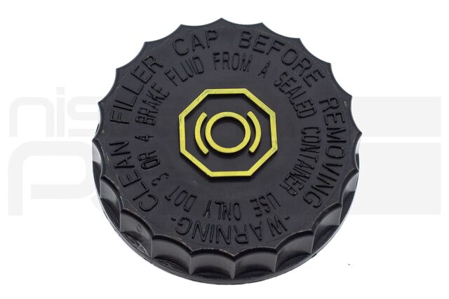 46020EA20A - : BRAKE FLUID RESERVOIR CAP (L33 D40 R51 R52 B18 B19 N50) for Nissan: Frontier, Maxima, Pathfinder, Sentra, Xterra Image