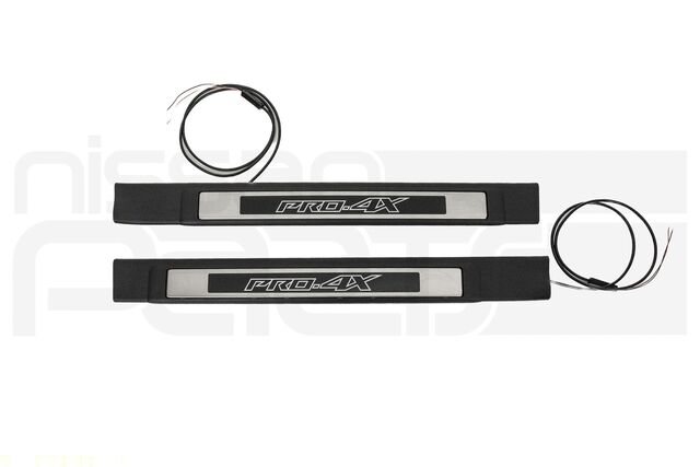 2022-2025 Nissan Frontier Front Illuminated Kick Plates (d41