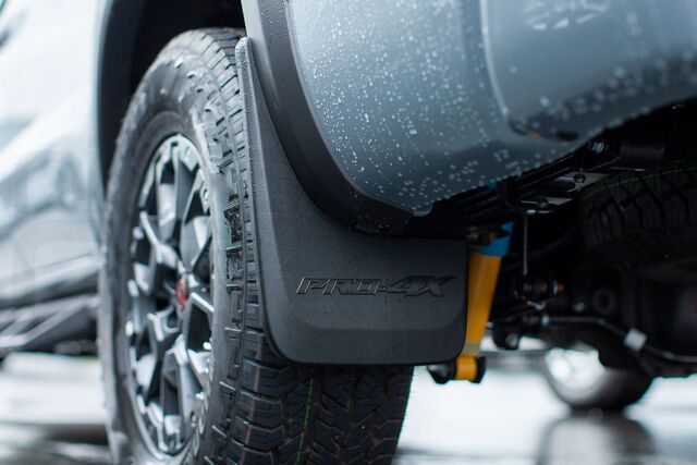 T99J29BU16 - Exterior: REAR MUD FLAP SET "PRO-4X (D41 FRONTIER) for Nissan: Frontier Image