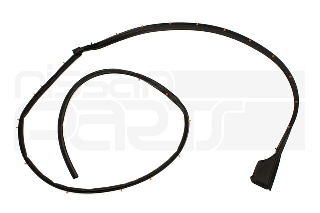 80830EA00E - : FRONT DOOR SURROUND WEATHERSTRIP (RH) (N50 D40) for Nissan: Frontier, Pathfinder, Xterra Image