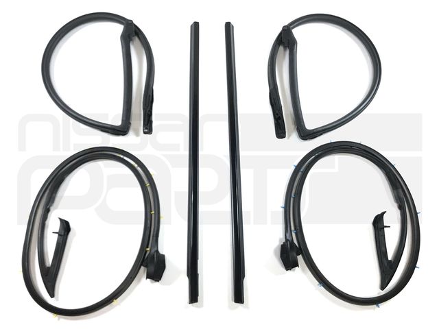 S13HBDS - : DOOR WEATHERSTRIP KIT (S13 FASTBACK &amp; COUPE) for Nissan Image