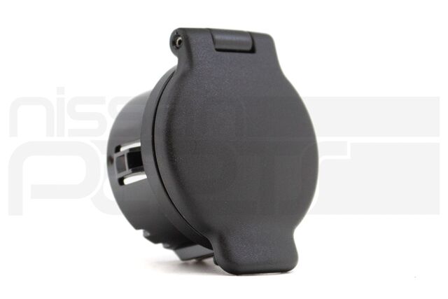 25339ZV60A - : 12-VOLT ACCESSORY POWER OUTLET COVER (TA60 D40 A35 F80 A60 A61 +MORE) for Nissan: Altima, Armada, Frontier, Maxima, NV1500, NV2500, NV3500, Pathfinder, Pathfinder Armada, Quest, TITAN, TITAN XD, Versa, Versa Note, Xterra Image