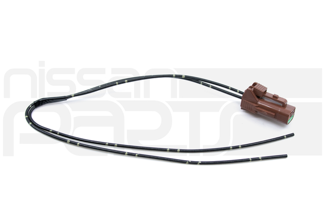 B43420ZFC0 - : 2-PIN PIG TAIL WIRING CONNECTOR (S14 R32 Z32 B13 +More) for Nissan Image