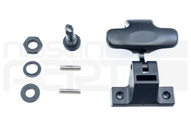 823451PB0A - : SIDE WINDOW KNOB ASSEMBLY (F80 WF80 NV) for Nissan: NV1500, NV2500, NV3500 Image