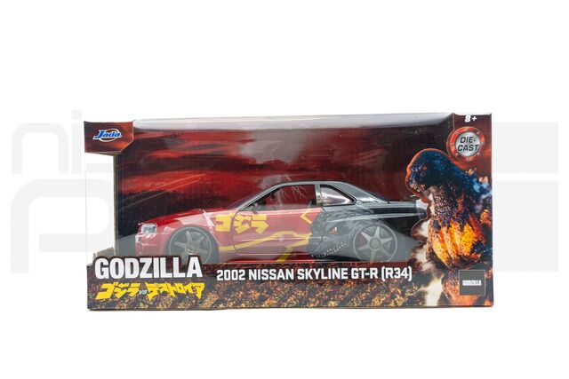 51879 - : NISSAN SKYLINE GT-R DIECAST (R34) (1:64) (GODZILLA) for Nissan Image