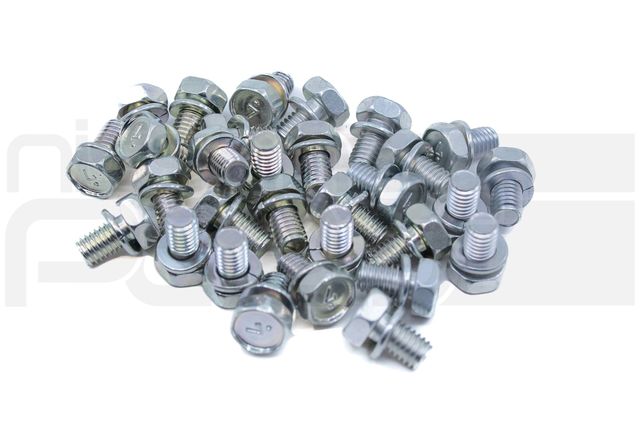 81206102830 - : OIL PAN BOLT KIT (2WD) (R32 R33 R34) for Nissan Image