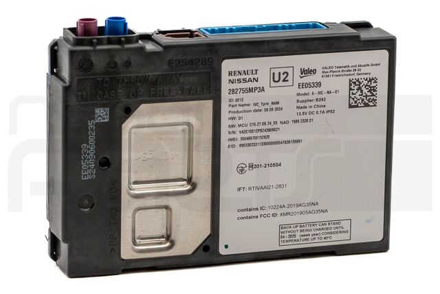 282755MP3A - : TELEMATIC BOX UNIT MODULE (FE0 ARIYA) for Nissan: ARIYA Image