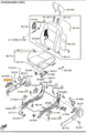 BN8P881G502 - Body: Recline Knob for Mazda: 3, 5, CX-7, CX-9 Image