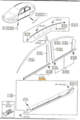 BP4K50650F - : 2004-2009 Mazda 3 - Belt Weather-Strip for Mazda: 3 Image