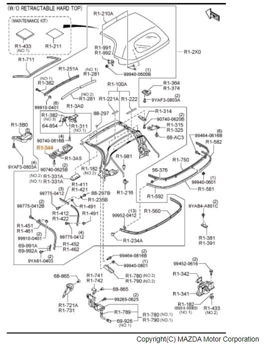 NE51-R1-344A - Striker - 2006-2015 Mazda MX-5 Miata | Mazda Parts
