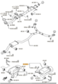 CY0240200J - : Muffler, LH for Mazda: CX-9 Image