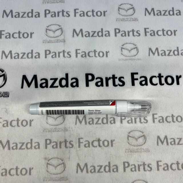 9245P - Exterior: Genuine OEM Mazda Touch Up Paint in Sonic Silver (45P) for Mazda: 3, 6, CX-30, CX-5, CX-9, CX-90 Image