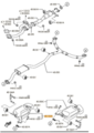 CY0140100J - : Muffler, RH for Mazda: CX-9 Image