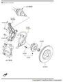 KD4533271C - Brakes: Splash Shield for Mazda: 3, 6, CX-3, CX-5 Image