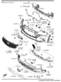 VC8550C21 - : Bumper Cover Spacer Panel for Mazda Image