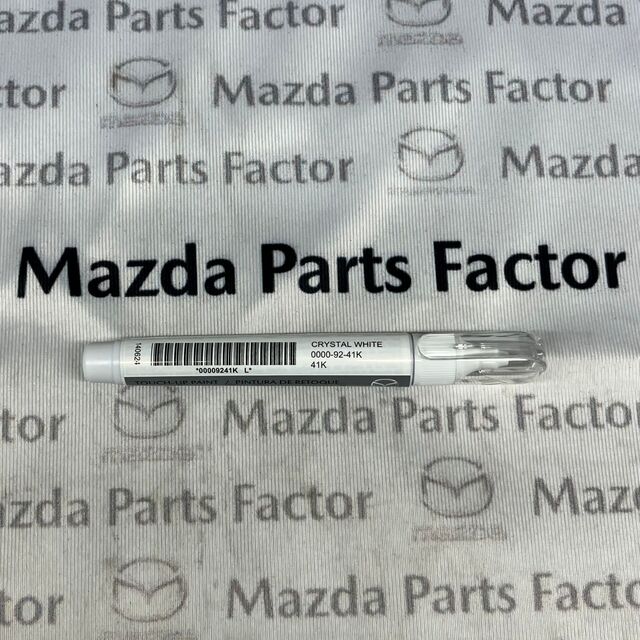 9241K - Exterior: Genuine OEM Mazda Touch Up Paint Crystal White Pearl (34K/41K) for Mazda: 2, 3, 5, CX-3, CX-5, CX-7, CX-9, MX-5 Miata Image