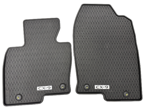 2022-2023 Mazda CX-9 Front & Rear All Weather Front Floor Mats