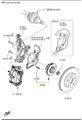 BJS73304X - Brakes: Hub Assembly for Mazda: 3 Image