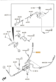 NC1044410A - : Rear Cable, RH for Mazda: Miata Image