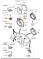 KD6266960 - Body: Inst Panel Speaker for Mazda: 6, CX-5 Image