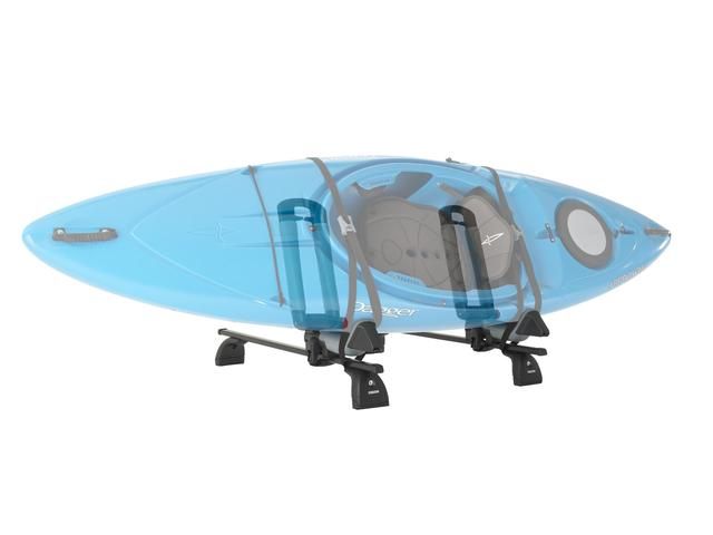 8LZ05 - Hauling: Genuine OEM Mazda Thule Hull-A-Port Pro Kayak Carrier for Mazda: 2, 3, 5, CX-3, CX-30, CX-5, CX-50, CX-7, CX-9, Tribute Image