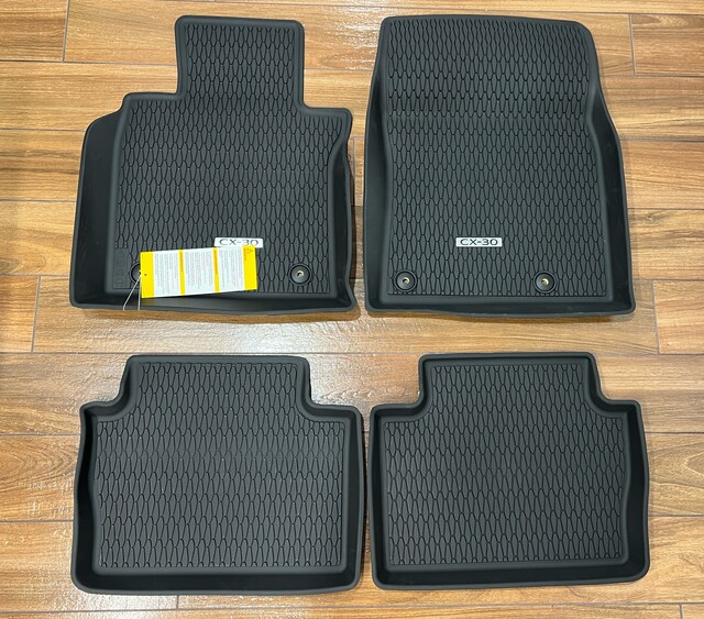 2020-2021 Mazda CX-30 Front & Rear All Weather High Wall Floor