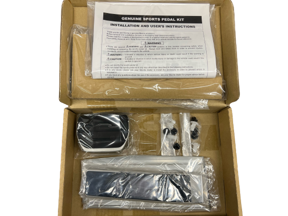 BDTVV9090 - Interior: 2019-2026 Mazda Auto Transmission Alloy Sport Pedal Set for Mazda Image