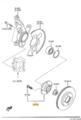 D65133060 - : 2011-2014 Mazda 2 - Front Hub for Mazda: 2 Image