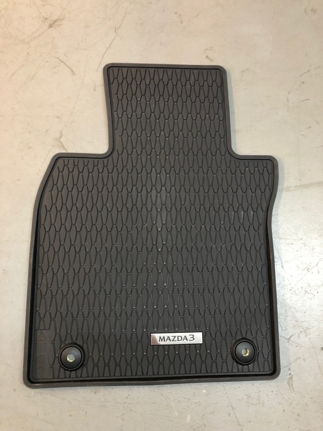 ノーマット 2019-2023 Mazda 3 Front & Rear All Weather Floor Mat - Low Wall