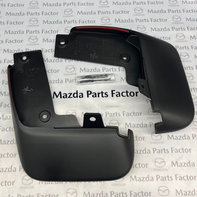 ヒッツ枠③ 2025 Mazda CX-50 Front Right & Left Slash Guard MuD Flaps | Mazda
