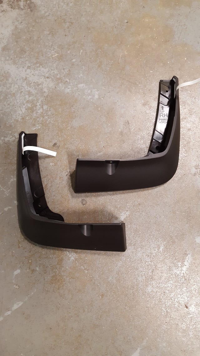 8HN29 - Exterior: 2016-2022 Mazda CX-9 Rear Right &amp; Left Splash Guard for Mazda: CX-9 Image