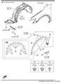 KB7W51W80B - Body: Lower Molding for Mazda: CX-5 Image