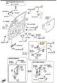 EC2558412D - : Base Handle Right-hand for Mazda Image