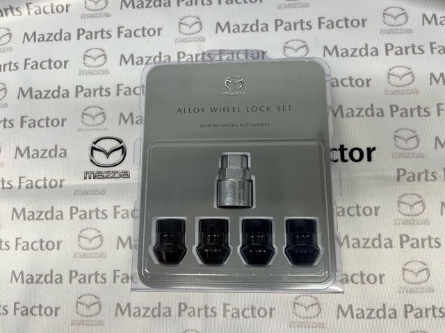 C9N2-V9-740A - Alloy Wheels Locks - Black 2-Hex | Mazda Parts Factor