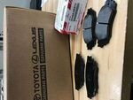 44660E070 - : Disc Brake Pad Set Rear for Lexus: ES250, ES300h, ES350 Image