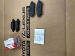446630312 - : Disc Brake Pad Set Rear for Lexus: GS Turbo, GS200t, GS300, GS350, GS450h, IS200t, IS300, IS350, RC Turbo, RC200t, RC300, RC350 Image