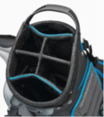 Golf Bag Black Grey - Porsche (WAP-035-050-0M-STB)