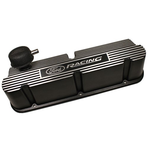 M6582W351PR - : VALVE COVER FORD RACING SB PENT ROOF BLACK for Ford Image