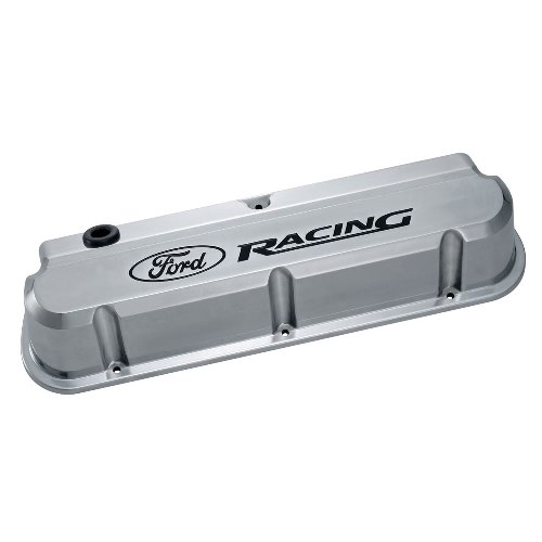 302138 - : VALVE COVER FORD SB SLANT EDGE POLISHED for Ford Image