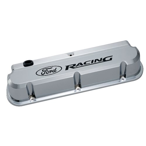 302139 - : VALVE COVER FORD SB SLANT EDGE CHROME for Ford Image