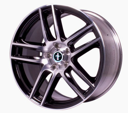 M1007DC199LGB - : WHEEL GLOSS BLACK 9IN FRT MUSTANG 2012 for Ford Image