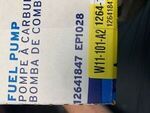 12641847 - Fuel System: Fuel Pump for Buick: LaCrosse, Regal, Verano | Chevrolet: Captiva Sport, Equinox, Impala, Malibu | GMC: Terrain Image