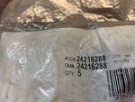 24216288 - Transmission: Transmission Clutch Friction Plate for Buick: Century, LaCrosse, LeSabre, Lucerne, Park Avenue, Regal, Rendezvous, Terraza | Chevrolet: Impala, Malibu, Monte Carlo, Uplander, Venture | Oldsmobile: Aurora, Intrigue, Silhouette | Pontiac: Aztek, Bonneville, G6, Grand Prix, Montana | Saturn: Relay Image