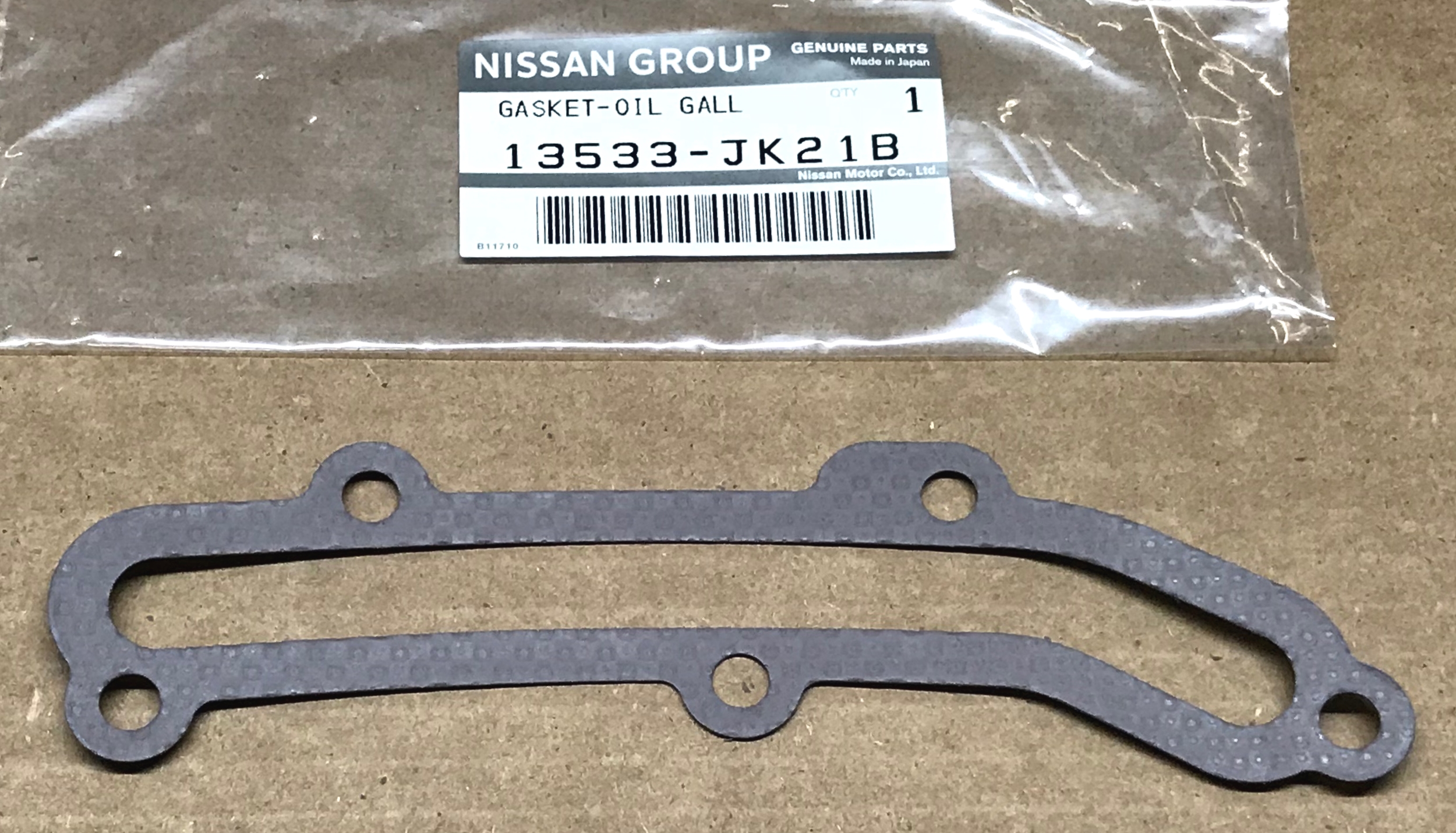 13533JK21B - : Engine Timing Cover Gasket for INFINITI: EX35, FX35, G35 Image