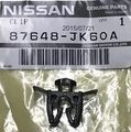 87648JK60A - : Seat Back Panel Clip for INFINITI: G25, G35, G37, Q40, Q60 Image